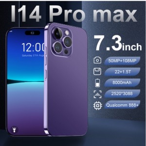 True 4G i14 pro max (6.65 inch) 2G+16G mobile phone 					